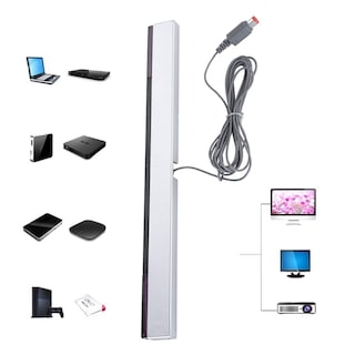 Foto 6 | Sensor De Infrarrojos Con Cable Bar Zerone Para Wii Con Cable De Extensión - Venta Internacional.