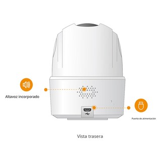 Foto 6 | Camara de seguridad WIFI IMOU Ranger 2C 2MP 1080p Full HD 2.4Ghz Giro 360 IPC-TA22CN-B-IMOU