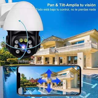 Foto 7 | Cámara de Seguridad Belug 3mp Ultra Hd color Blanco