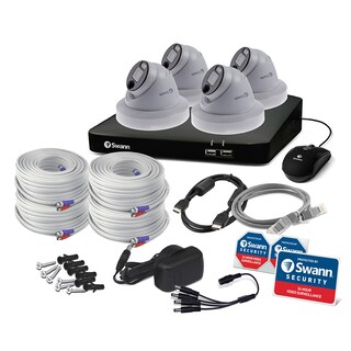 Foto 3 | Sistema De Seguridad 4 Camaras Dvr 11tb Swann Full Hd 1800p
