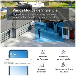 Foto 4 | Cámara de Seguridad Tp Linl C510w Blanco con Wifi