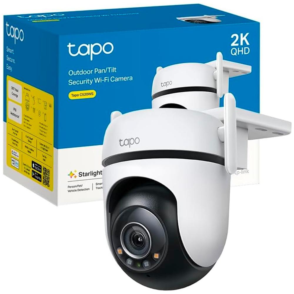 Foto 7 pulgar | Camara De Seguridad Wifi Tp-link Tapo C520ws 4mp Exterior 2k Qhd 2.4ghz Giro 360 Vision Nocturna Color Blanco