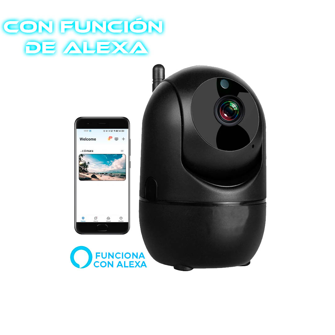 Foto 3 pulgar | Cámara De Seguridad Ip 5g Wifi 1080p Compatible con Alexa