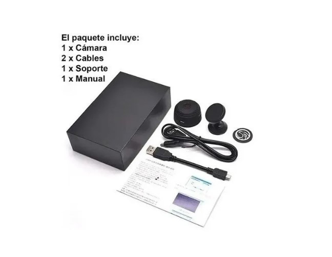 Foto 3 pulgar | Cámara de Seguridad Micro A9 Magnetic Ip Spy Wifi 1080p - Venta Internacional