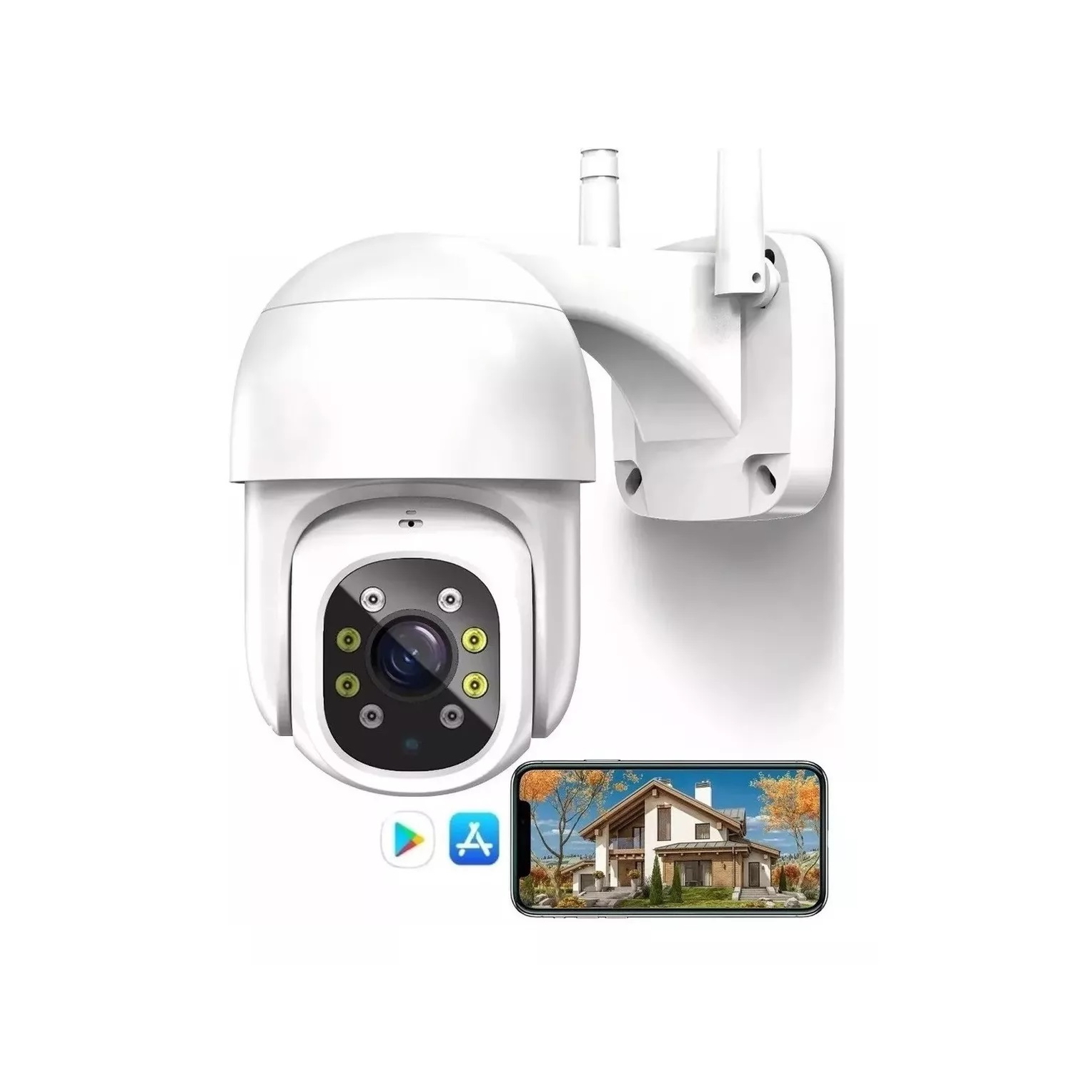 Cámara De Seguridad Wifi Full Hd 1080 Infrared Motion - Venta Internacional.