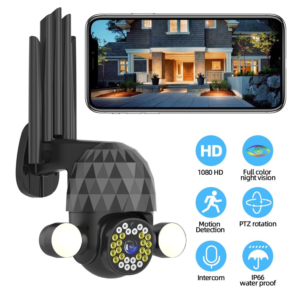 Foto 5 pulgar | Cámara de Seguridad con Infrarrojos y Sensor de Movimiento - Venta Internacional