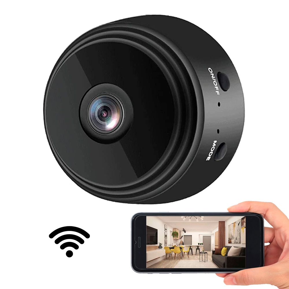 Foto 4 pulgar | Minicámara de Seguridad Inalámbrica Wifi 1080p A9 P2P - Venta Internacional