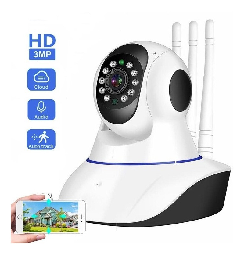 Foto 4 pulgar | Cámara IP Wifi de Visión Nocturna 360° HD 5G Yoosee Motorizada - Venta Internacional