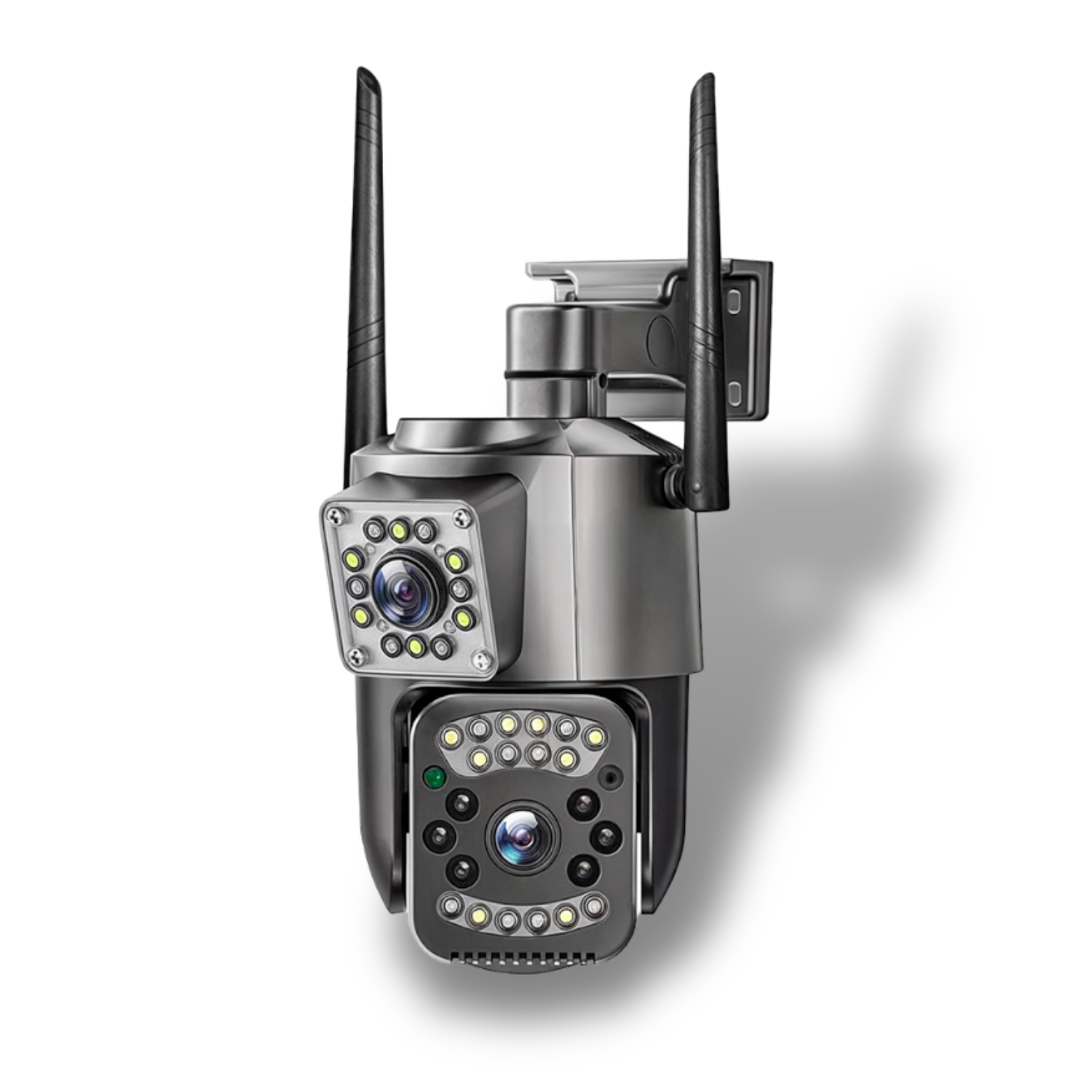 Foto 2 pulgar | Cámara De Seguridad Dual 360 Visión Nocturna