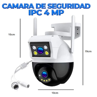 Foto 6 | Camara De Seguridad Wifi Exterior Impermeable Full Hd Multiangulo 1080p Con Vision Nocturna