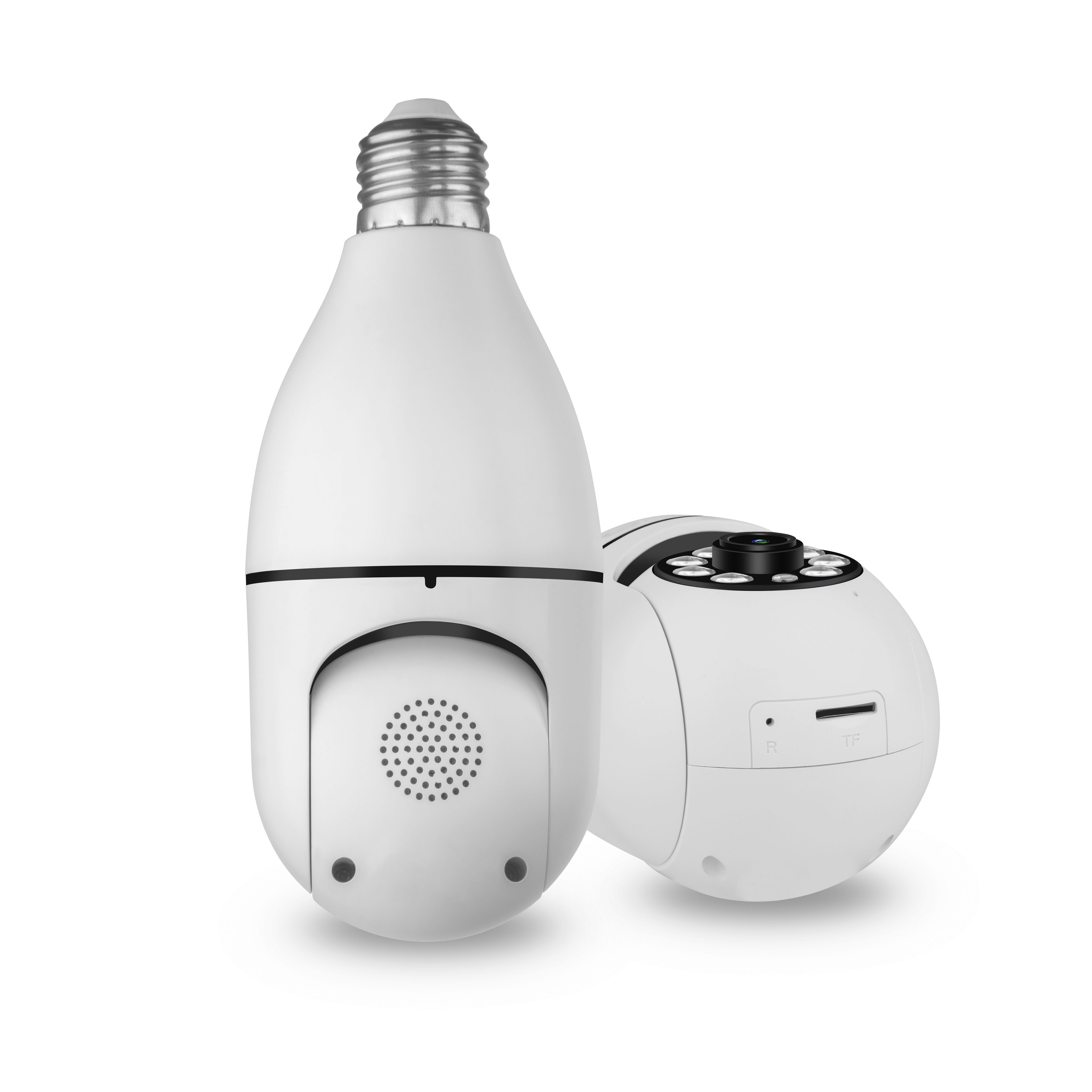 Foto 5 pulgar | Camara De Seguridad Getttech Gec-wbub2 Tipo Bombilla 360° 2mp 15 Fps Wifi Con Microfono Y Altavoz 128gb Vision Nocturna