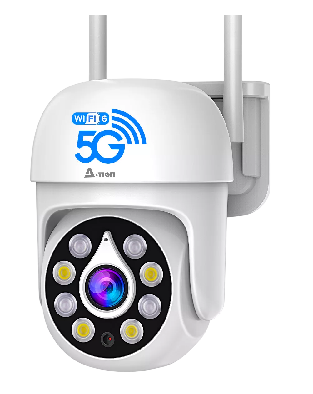 Foto 2 pulgar | Cámara Inalámbricas Wifi Cámara Seguridad 5mp Blanco