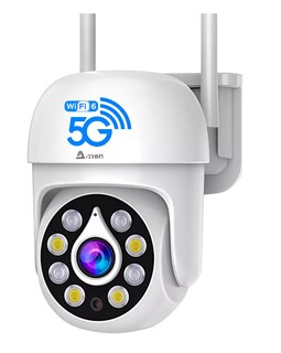 Foto 1 | Cámara Inalámbricas Wifi Cámara Seguridad 5mp Blanco