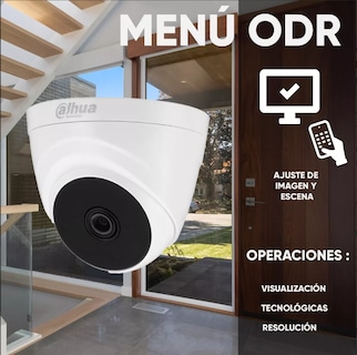 Foto 3 | Camara Cctv Dh-hac-t1a21n-28 Color Blanco Lente De 2.8mm 103 Grados De Apertura Ir Inteligente De 20mts Uso Interio