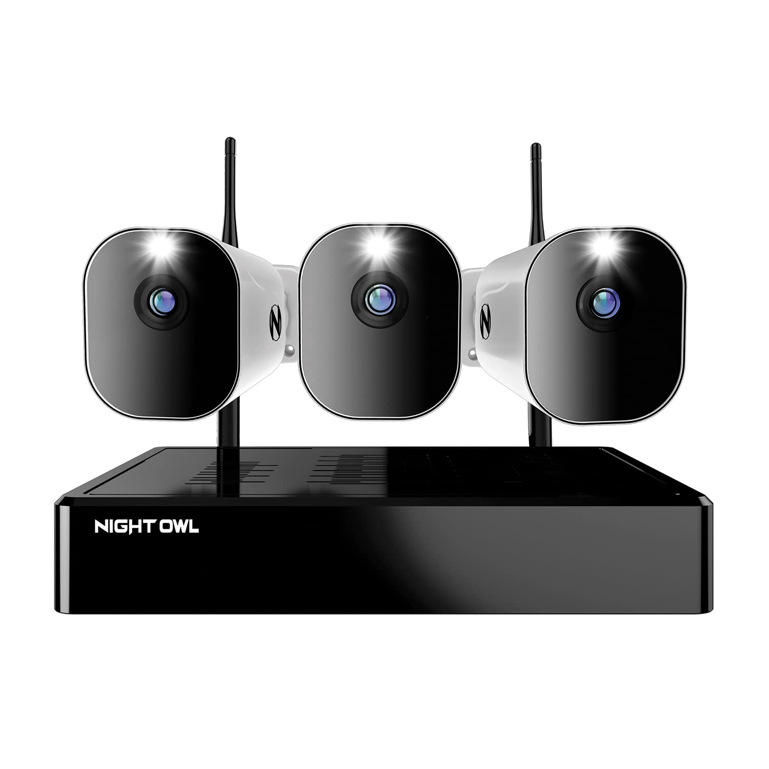 Sistema De Cámaras De Seguridad Night Owl De 10 Canales Con 3 Cámaras Hd De 1080p - Venta Internacional. $7,499