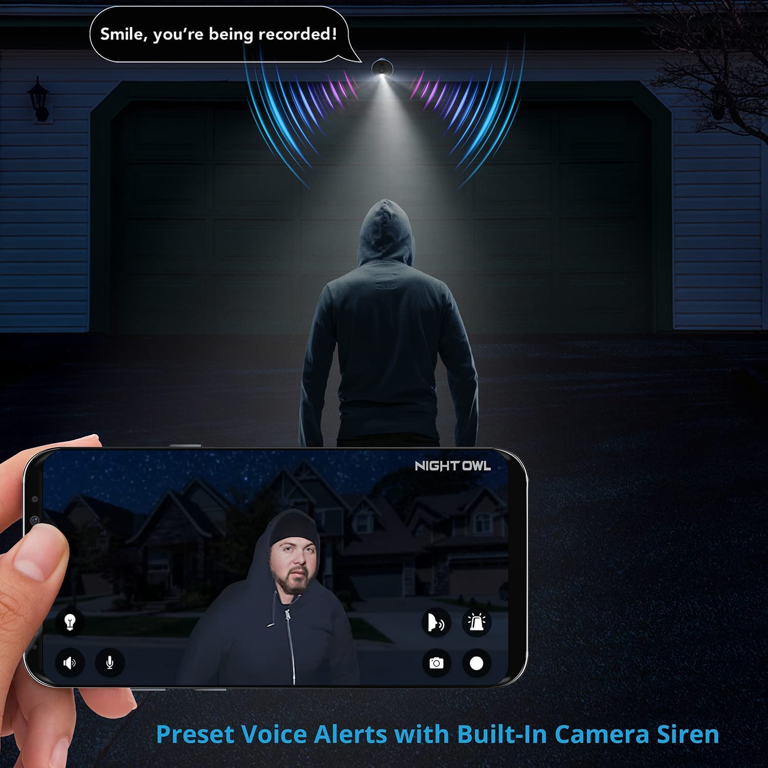 Foto 6 pulgar | Sistema De Cámara De Seguridad Para El Hogar Night Owl 8ch Con 4 Cámaras 4k Uhd - Venta Internacional.