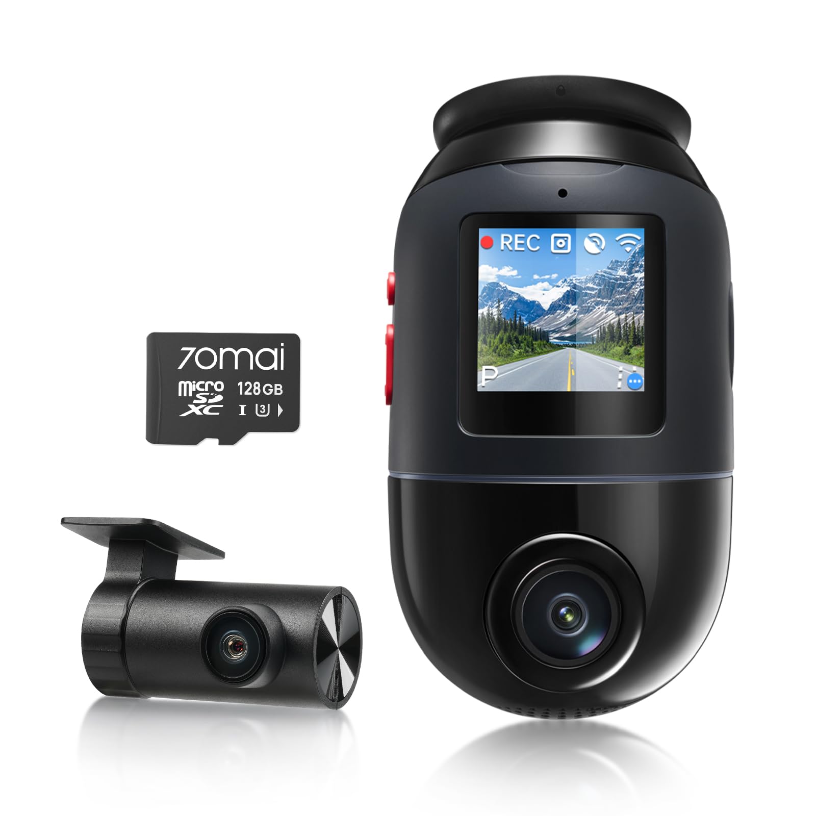 Foto 2 pulgar | Dash Cam 70mai X800 4k Delantera Y Trasera Sony Imx678 4g Lte - Venta Internacional.