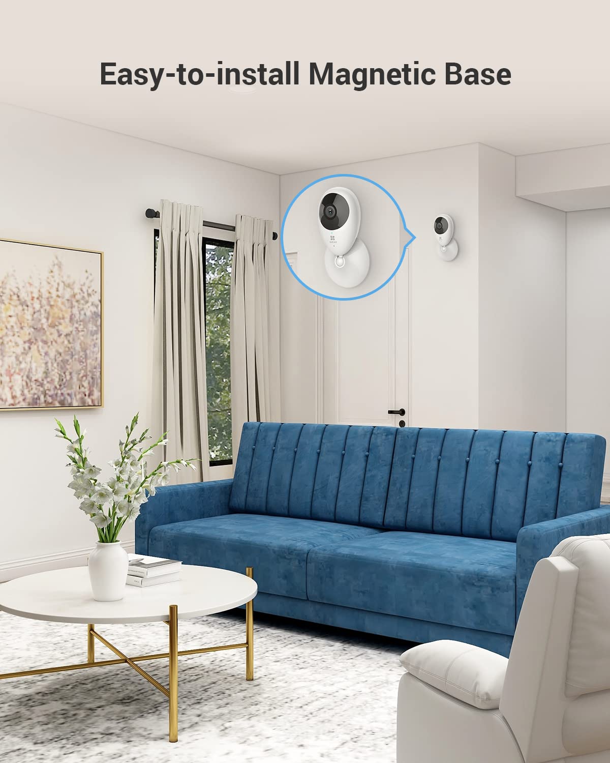 Foto 8 pulgar | Cámara De Seguridad Ezviz C2c Para Interiores 1080p Con Alerta De Movimiento Y Visión Nocturna - Venta Internacional.