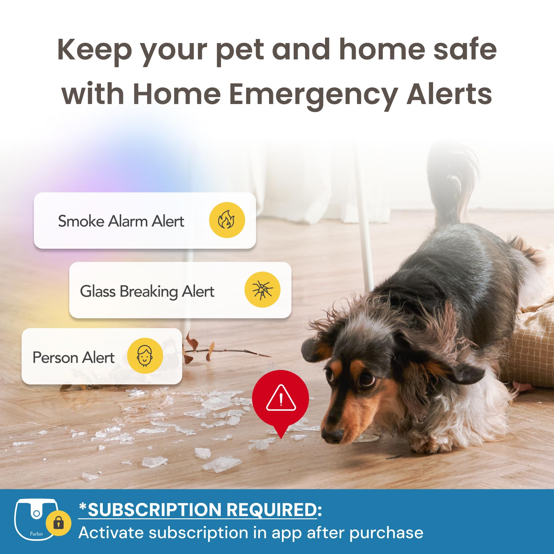 Foto 5 pulgar | Cámara Para Mascotas Furbo Mini New + Nanny Bundle Con Home Security - Venta Internacional.