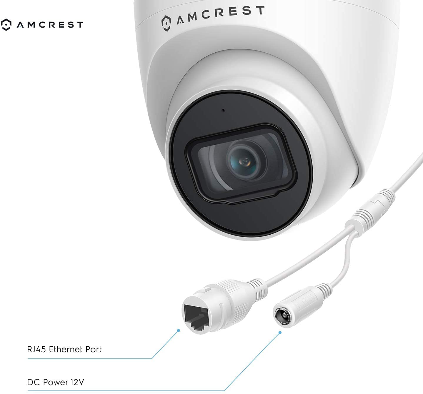 Foto 7 | Sistema De Cámara De Seguridad Amcrest Nv4108e-ip5m-t1179ew4-2tb - Venta Internacional.