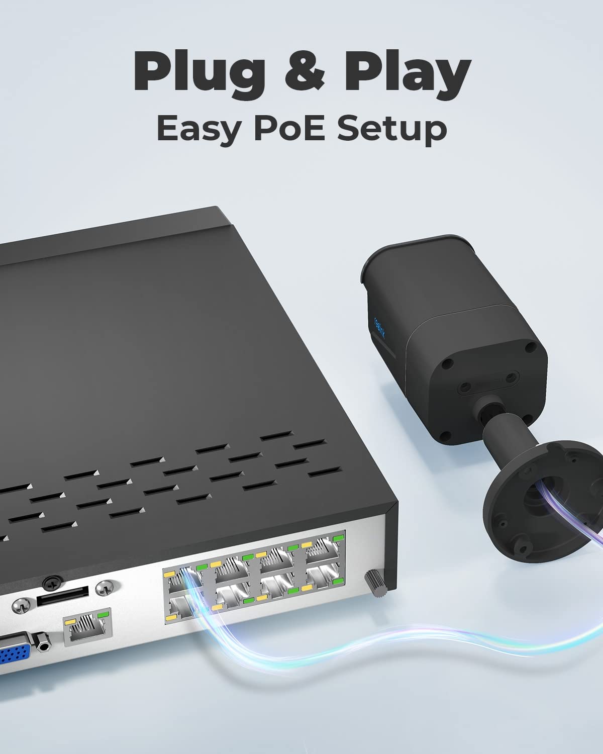 Foto 6 pulgar | Sistema De Cámara De Seguridad Reolink 4k 8mp/4k 8ch Nvr Con Disco Duro De 2 Tb - Venta Internacional.