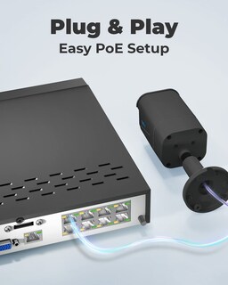 Foto 5 | Sistema De Cámara De Seguridad Reolink 4k 8mp/4k 8ch Nvr Con Disco Duro De 2 Tb - Venta Internacional.