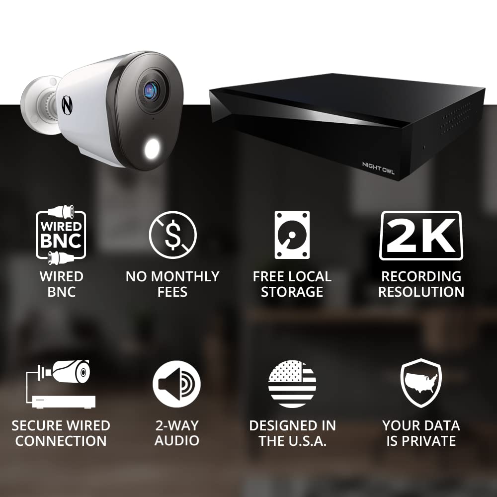 Foto 4 pulgar | Sistema De Cámara De Seguridad Night Owl 12 Canales Dvr 2k Hd 8 Con Cable - Venta Internacional.
