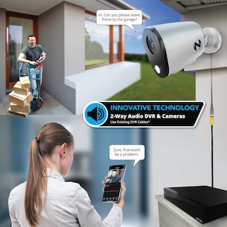 Foto 5 | Sistema De Cámara De Seguridad Night Owl 12 Canales Dvr 2k Hd 8 Con Cable - Venta Internacional.