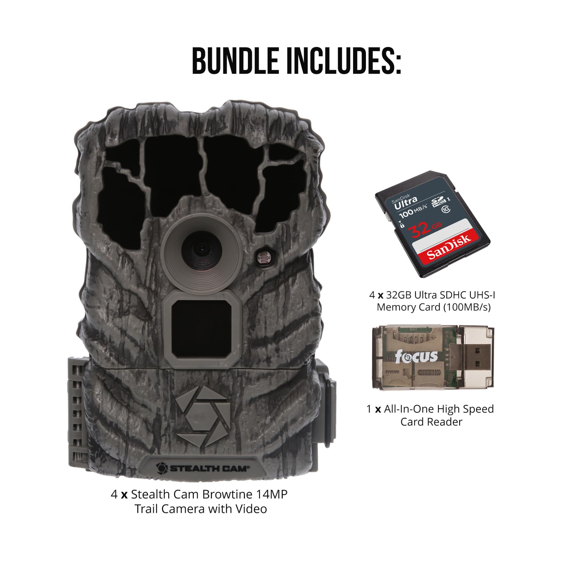 Foto 6 | Cámara Trail Stealth Cam Browtine De 14 Mp Con Tarjeta De Memoria De 32 Gb - Venta Internacional.