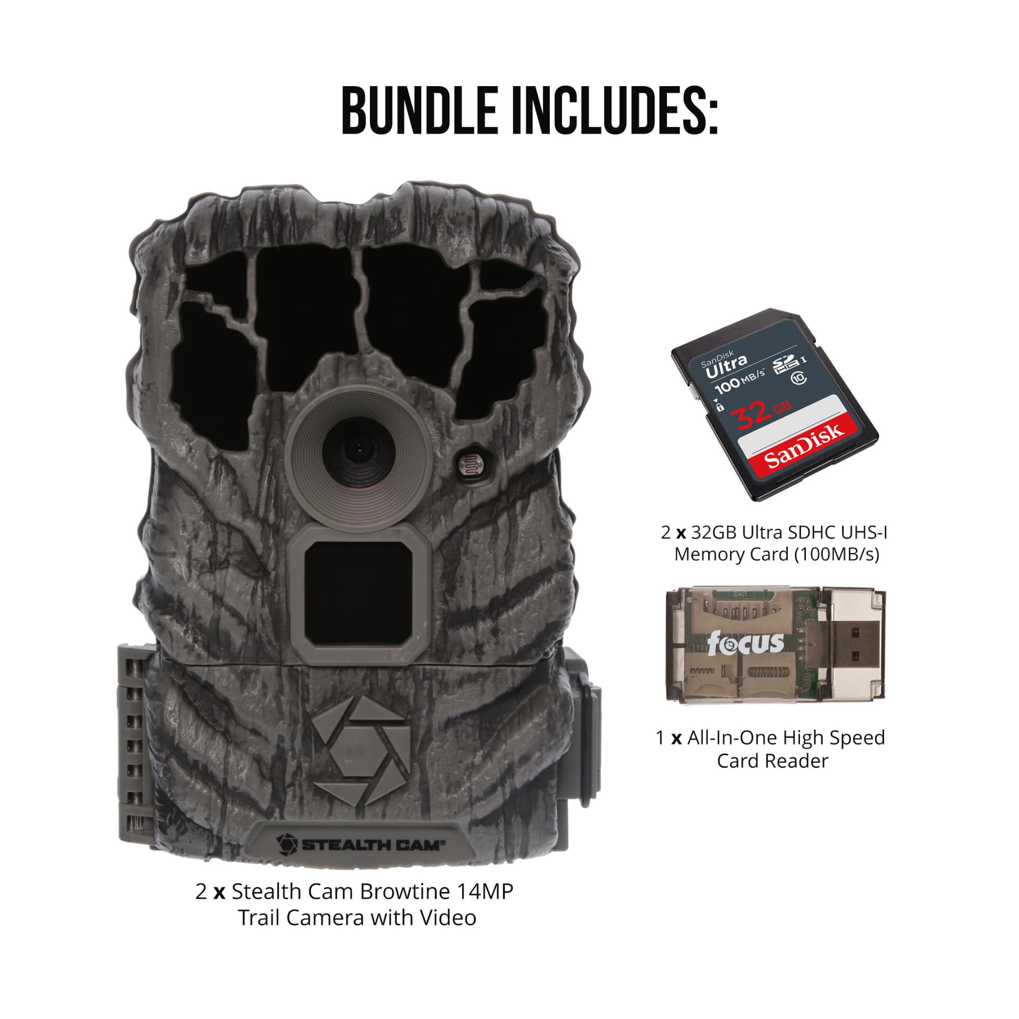 Foto 6 | Cámara Trail Stealth Cam Browtine De 14 Mp Con Tarjeta De Memoria De 32 Gb - Venta Internacional.