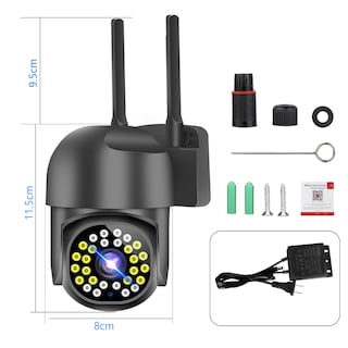Foto 8 | Ojo® 4mp Cámaras De Seguridad Wifi De 360° Visión 5g/2.4g