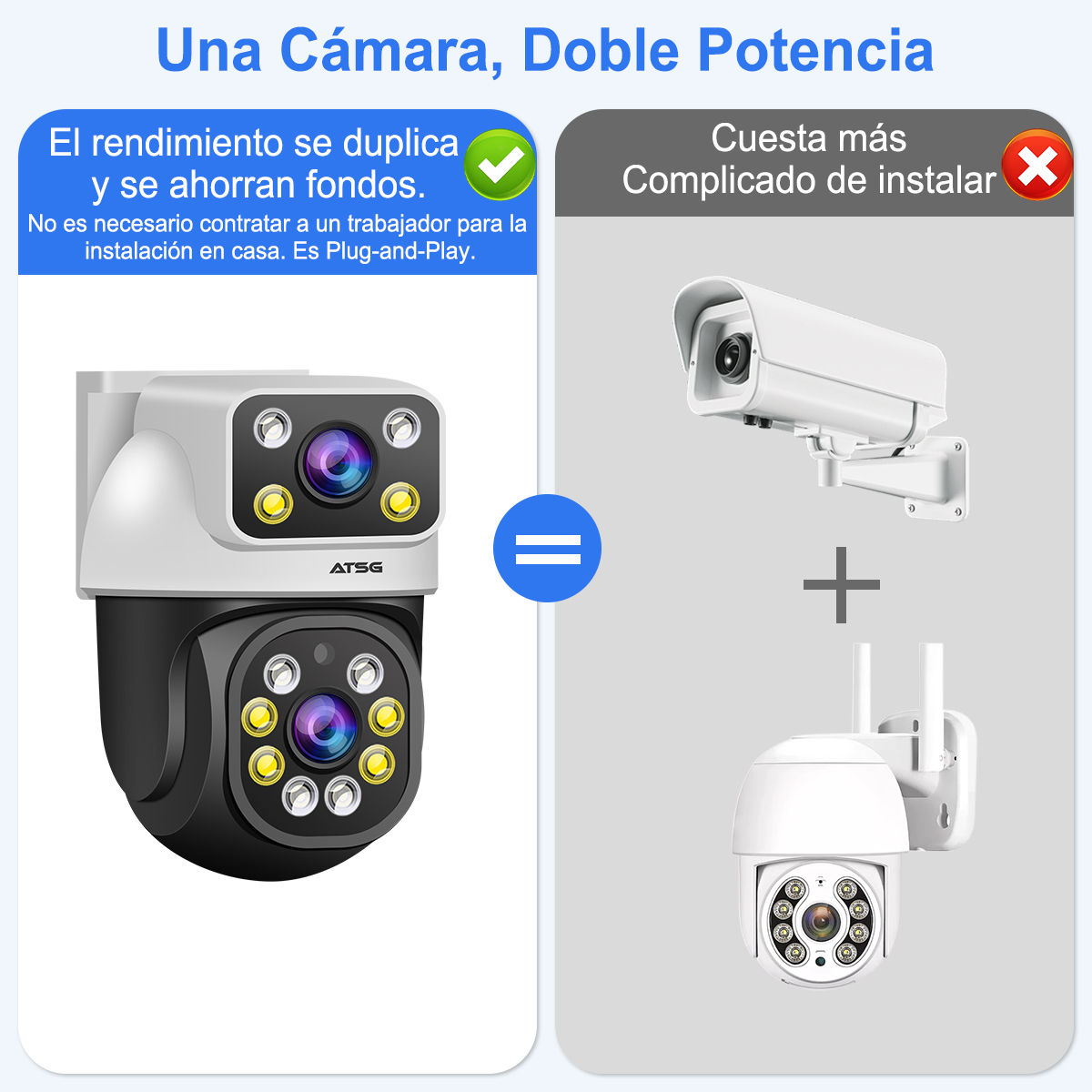Foto 3 pulgar | 2nlf Cámara De Seguridad