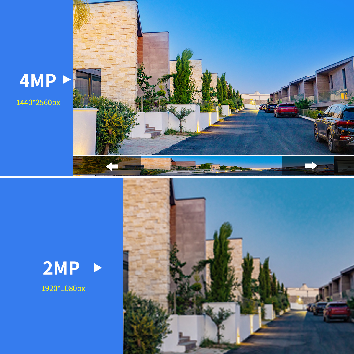 Foto 6 | Cámara de seguridad 2NLF 4MP Full HD WiFi con panel solar color blanco