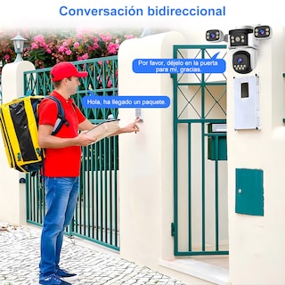 Foto 4 | Cámara de Seguridad HBO Vista de 360 Grados