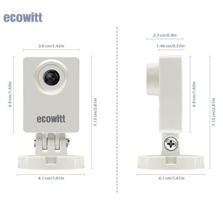 Foto 2 | Cámara Meteorológica Exterior Ecowitt Wittcam Hp10 Ip66 Impermeable - Venta Internacional.