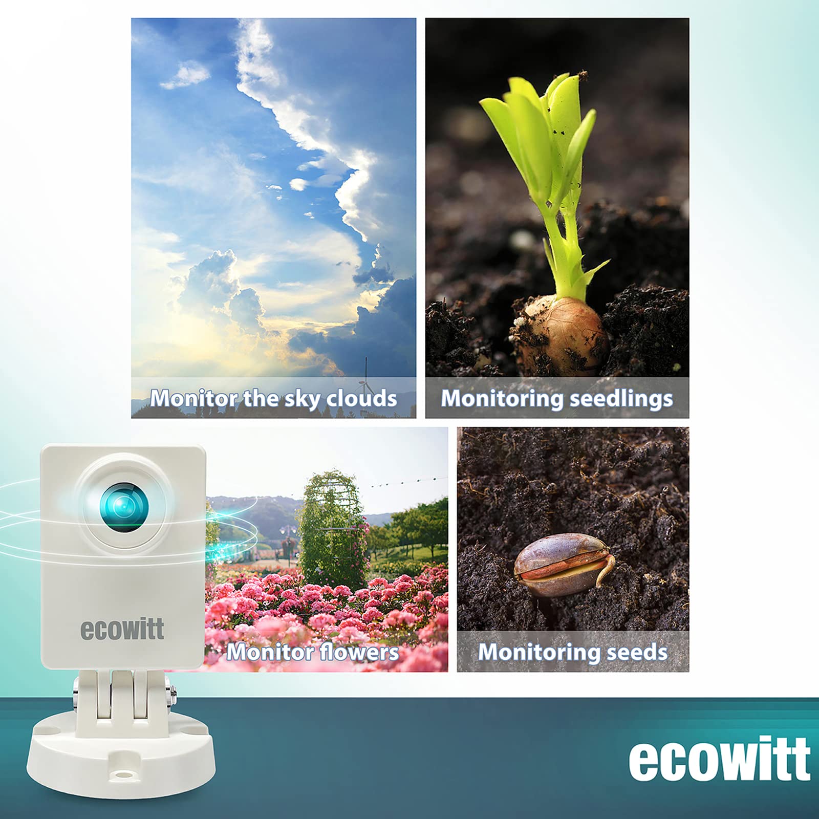 Foto 5 pulgar | Cámara Meteorológica Exterior Ecowitt Wittcam Hp10 Ip66 Impermeable - Venta Internacional.