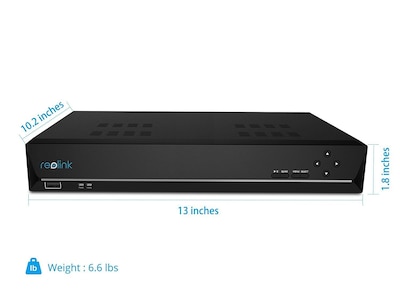 Foto 5 | Grabador De Vídeo En Red Reolink Rln16-410-4tb Para Sistema De Cámaras De Seguridad 4k De 16 Canales - Venta Intern