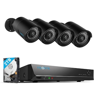 Foto 1 | Sistema De Cámara De Seguridad Reolink 8ch 5mp Poe 4 Piezas Ip Outdoor - Venta Internacional.