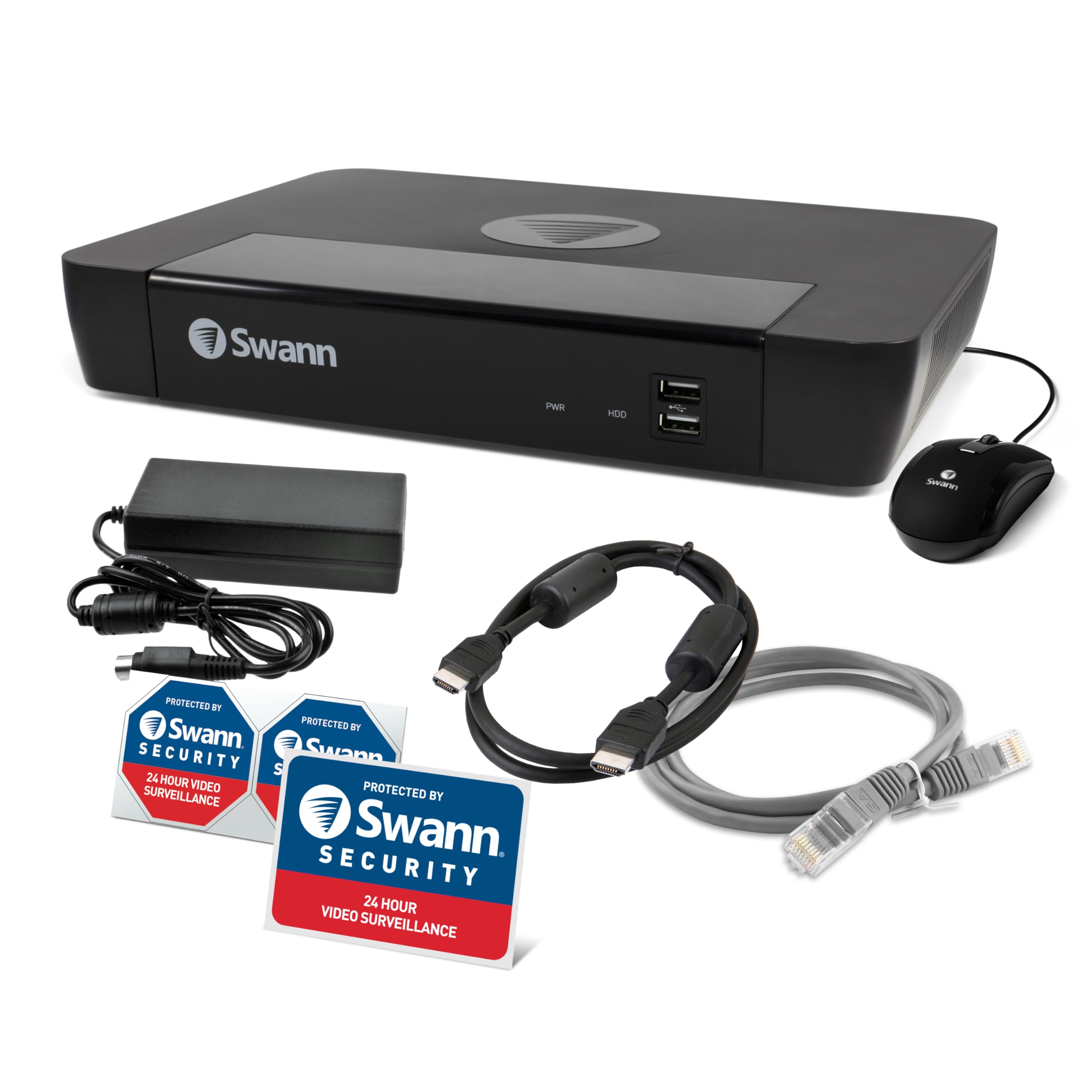 Foto 4 | Sistema De Cámara De Seguridad Swann 4k De 8 Canales Nvr-8580 Con Disco Duro De 2 Tb - Venta Internacional.