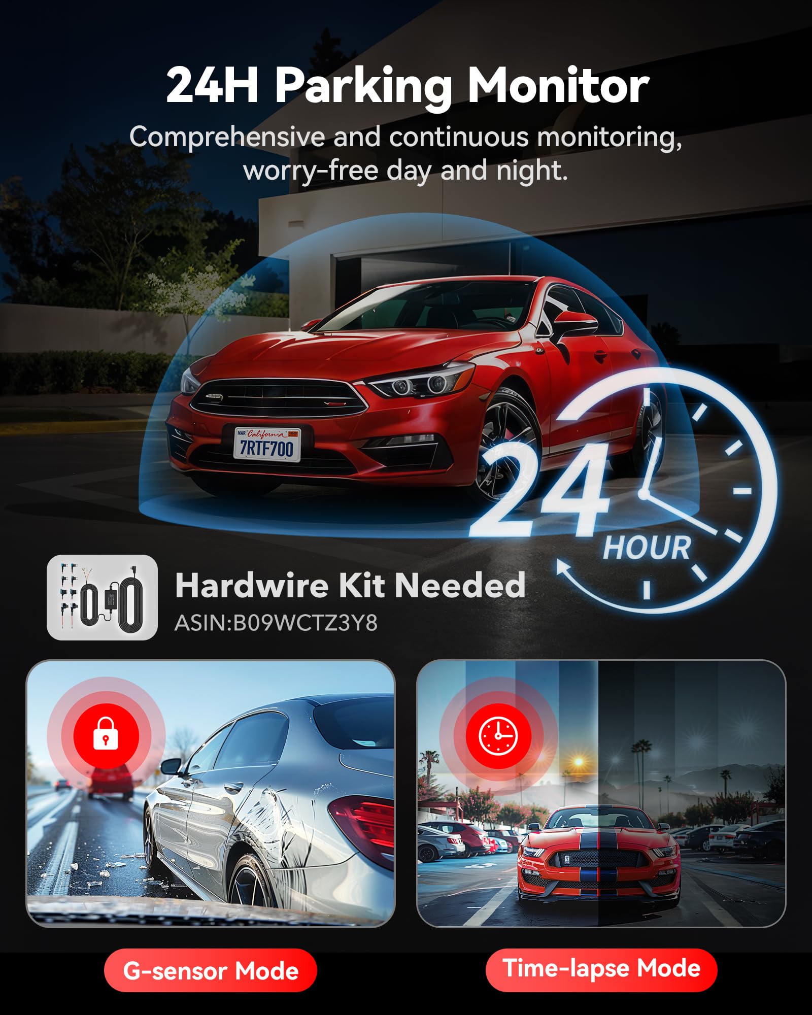 Foto 6 pulgar | Dash Cam Redtiger F7n Pro 4k Frontal Y Trasera Con Tarjeta De 64 Gb - Venta Internacional.
