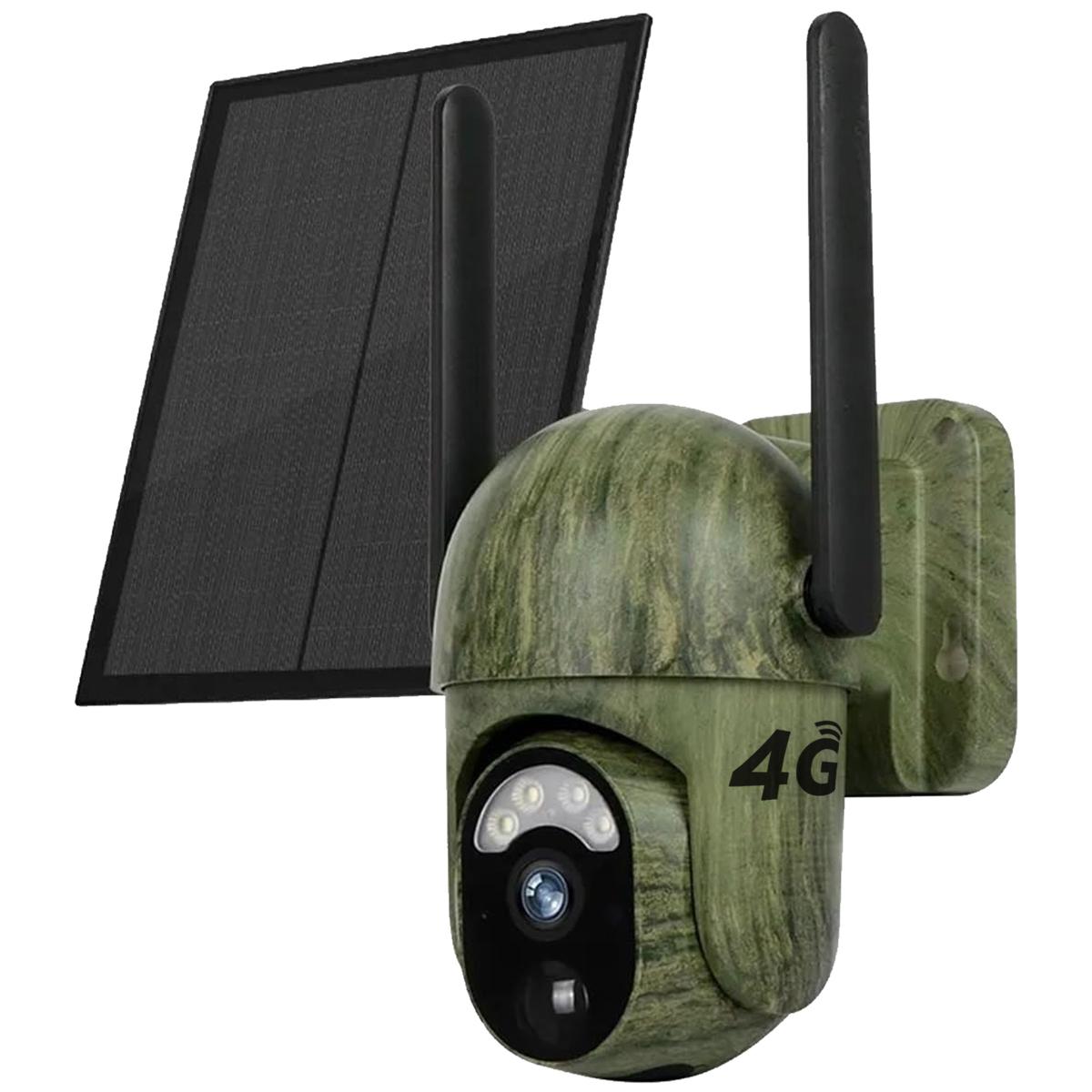 Cámara Ptz Solar Exterior 4g Ventdepot Mxcwl-001 1 Pieza Verde