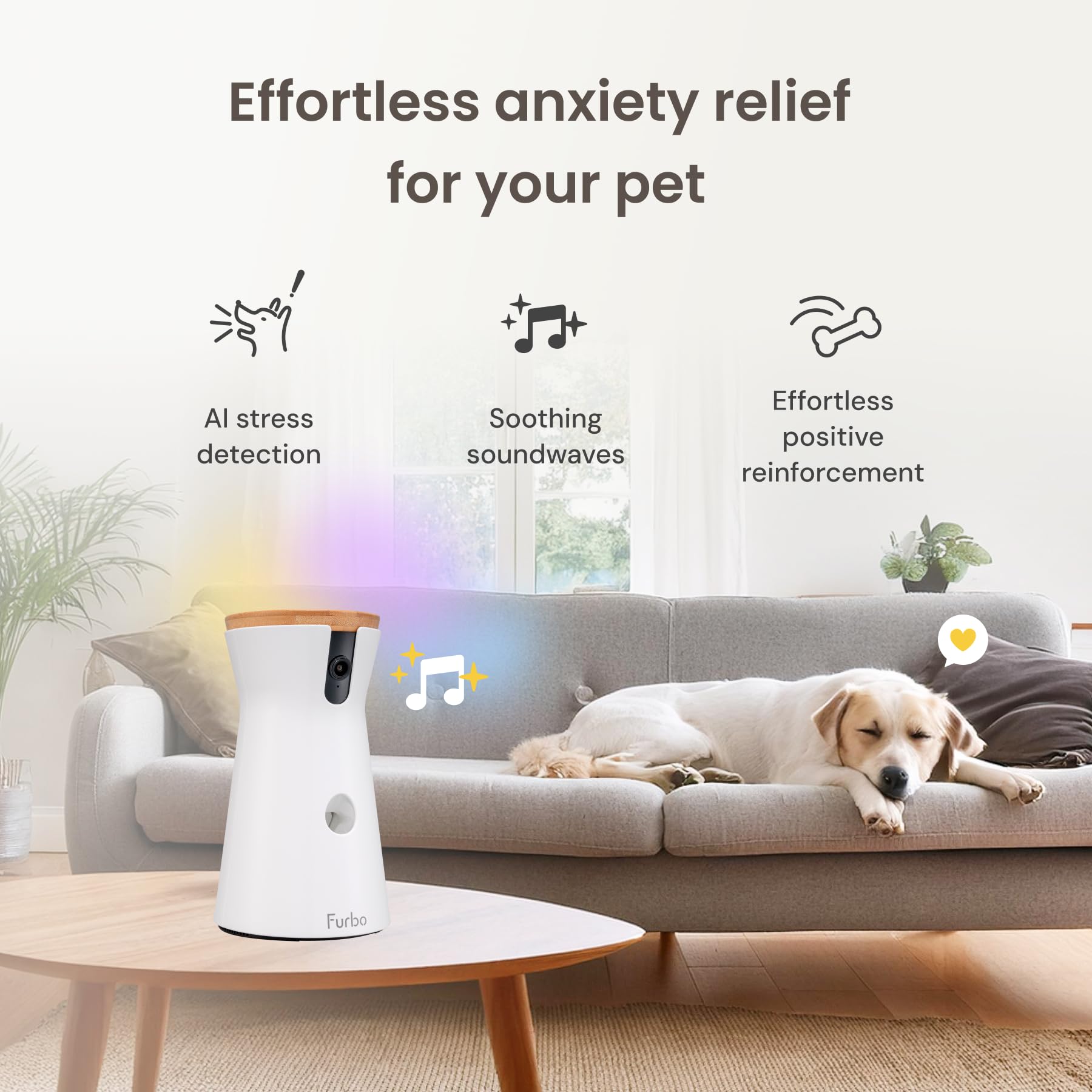 Foto 8 pulgar | Cámara Para Perros Furbo 360° + Nanny Bundle Con Dispensador De Golosinas - Venta Internacional.