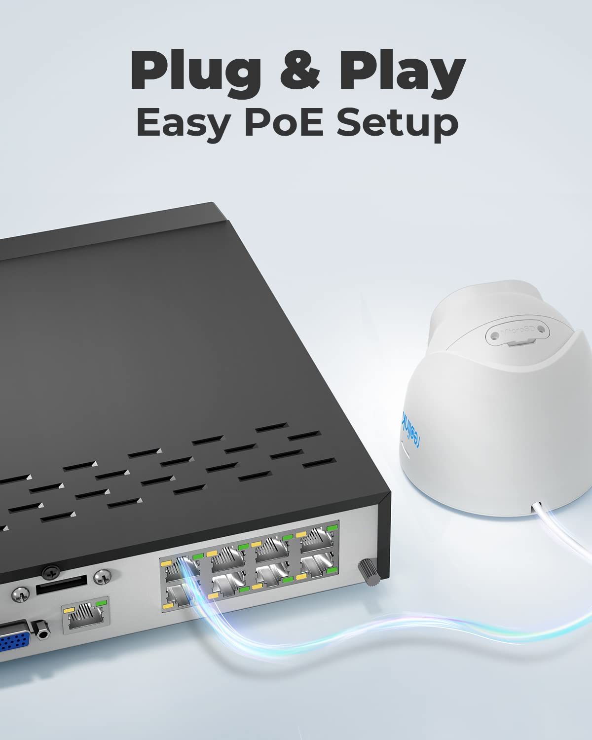 Foto 7 pulgar | Sistema De Cámara De Seguridad Reolink 4k 8mp 8ch Nvr Con Disco Duro De 2 Tb - Venta Internacional.