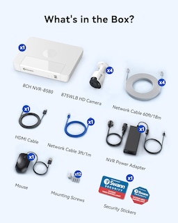 Foto 5 | Sistema De Cámaras De Seguridad Swann Master 4k 8ch 1tb Nvr 4 Poe Ip - Venta Internacional.