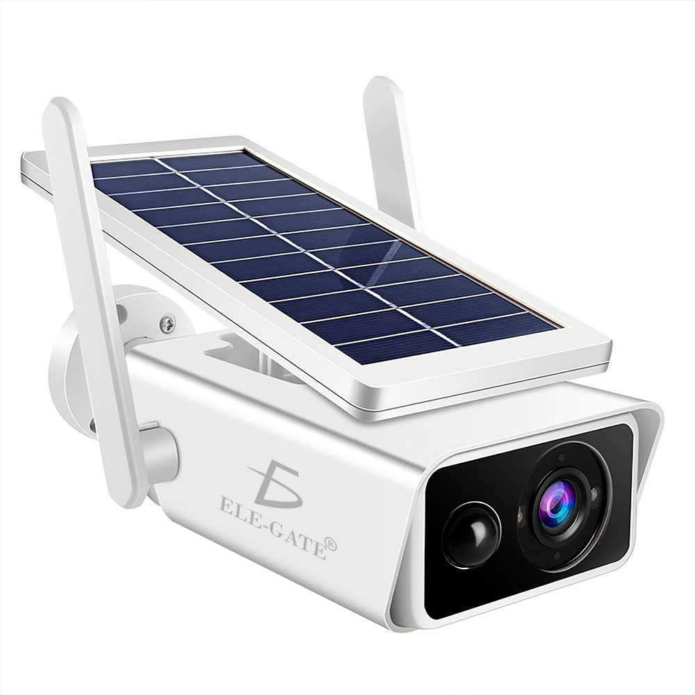 Cámara Wifi Con Panel Solar Full Hd Vigilancia