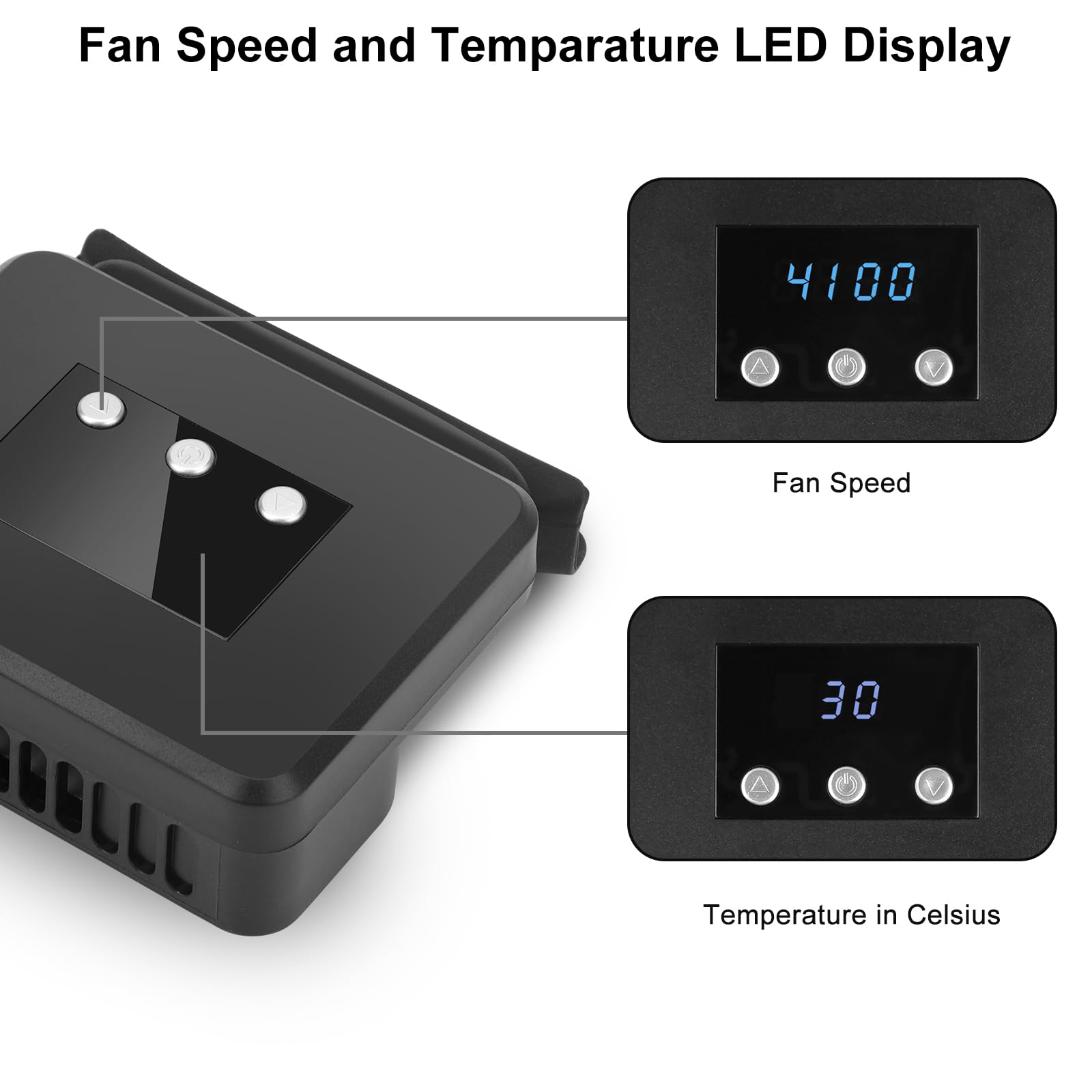 Foto 6 pulgar | Kit De Ventilador De Refrigeración Para Nintendo Switch Con Pantalla De Temperatura - Venta Internacional.