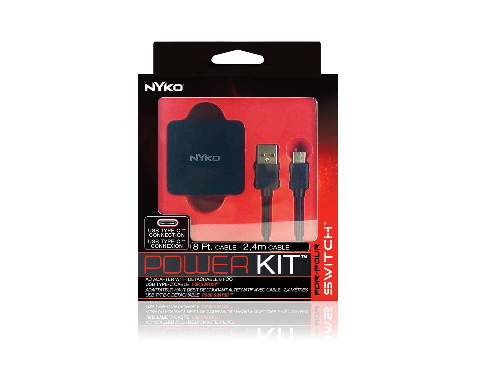 Foto 2 pulgar | Cargador de Viaje Portátil para Nintendo Switch Nyko color Negro