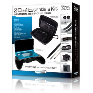 Foto 7 | Kit Esencial Para Nintendo 3ds Dreamgear 20 En 1 (negro) - Venta Internacional.