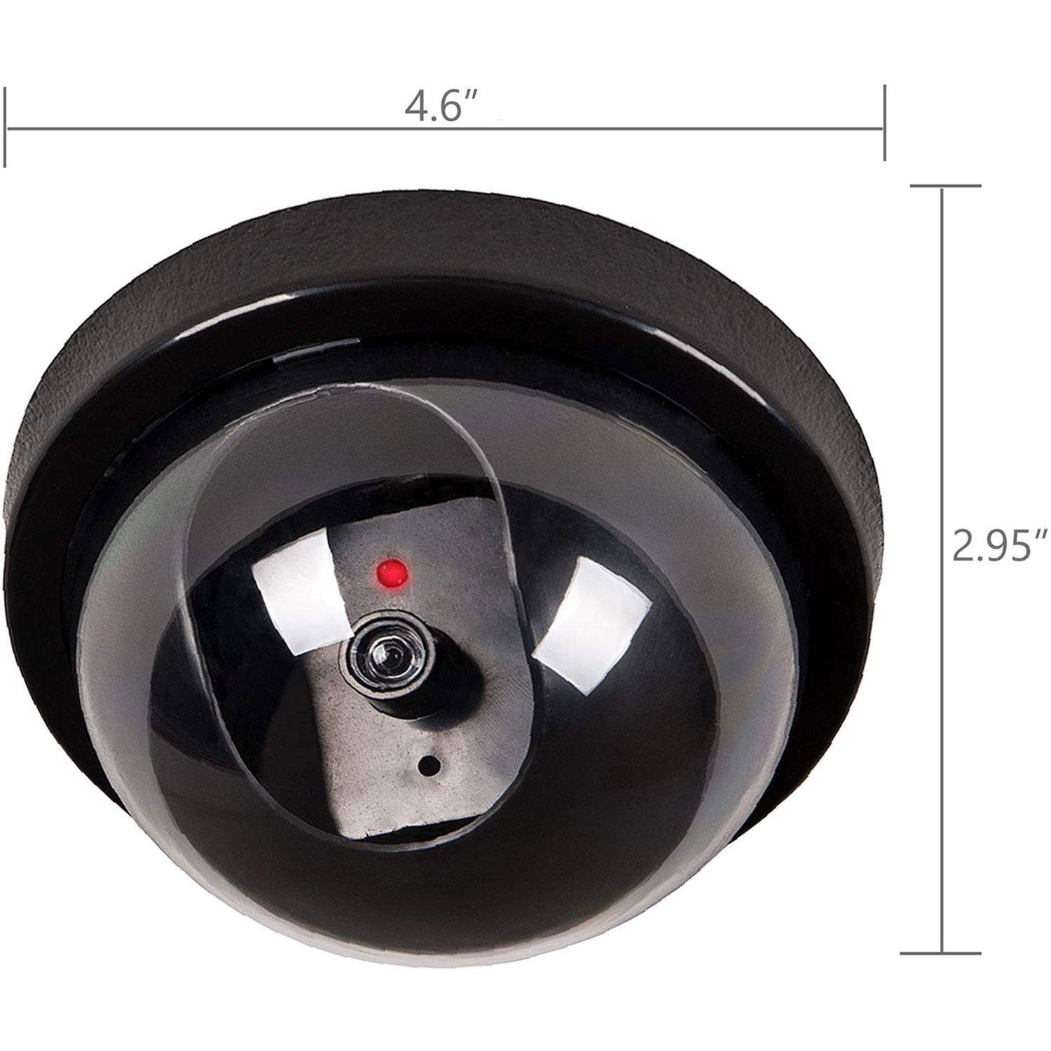 Foto 3 | Cámara Domo Cctv Dummy Security Wali Sd-4 Con Luz Led - Venta Internacional.