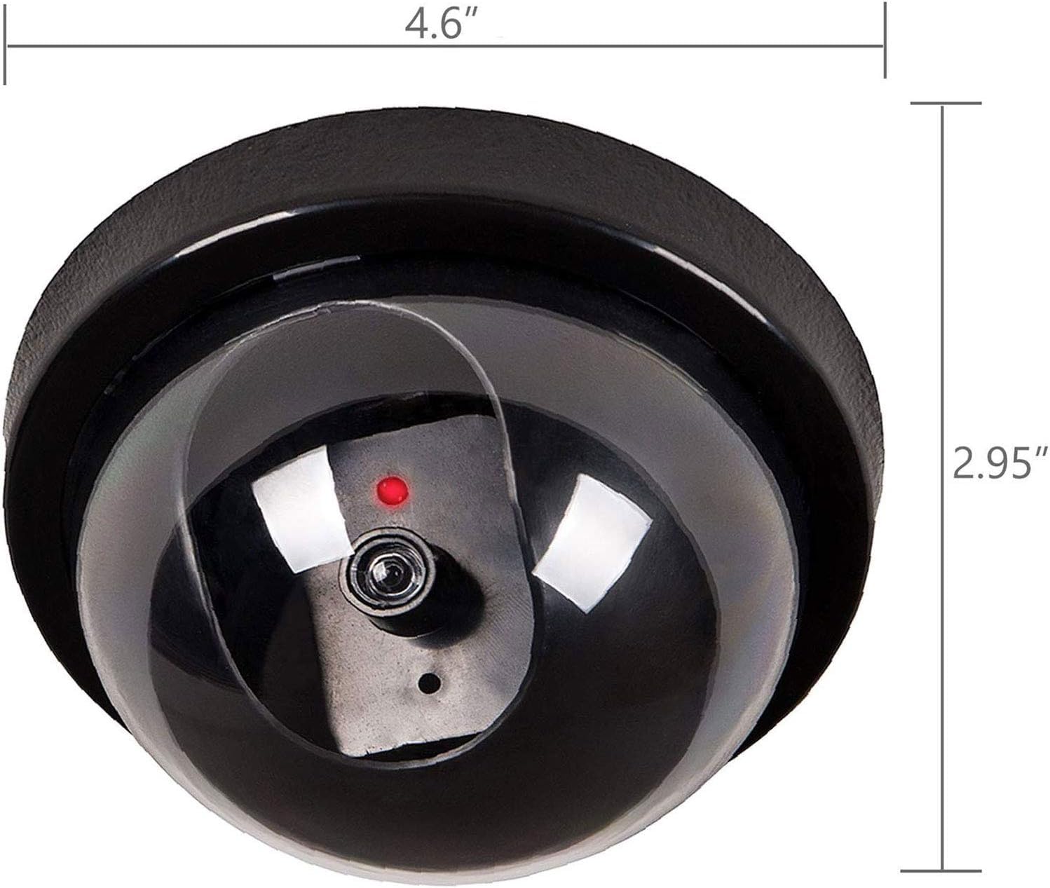 Foto 3 pulgar | Cámara Domo Cctv Dummy Security Wali Sd-8 Con Luz Led, Paquete De 8 - Venta Internacional.